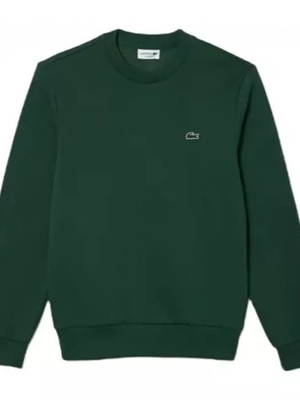 Sudadera sin capucha Lacoste SH9608 00 SMI sequoia - Imagen 1