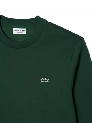 Sudadera sin capucha Lacoste SH9608 00 SMI sequoia - Imagen 2