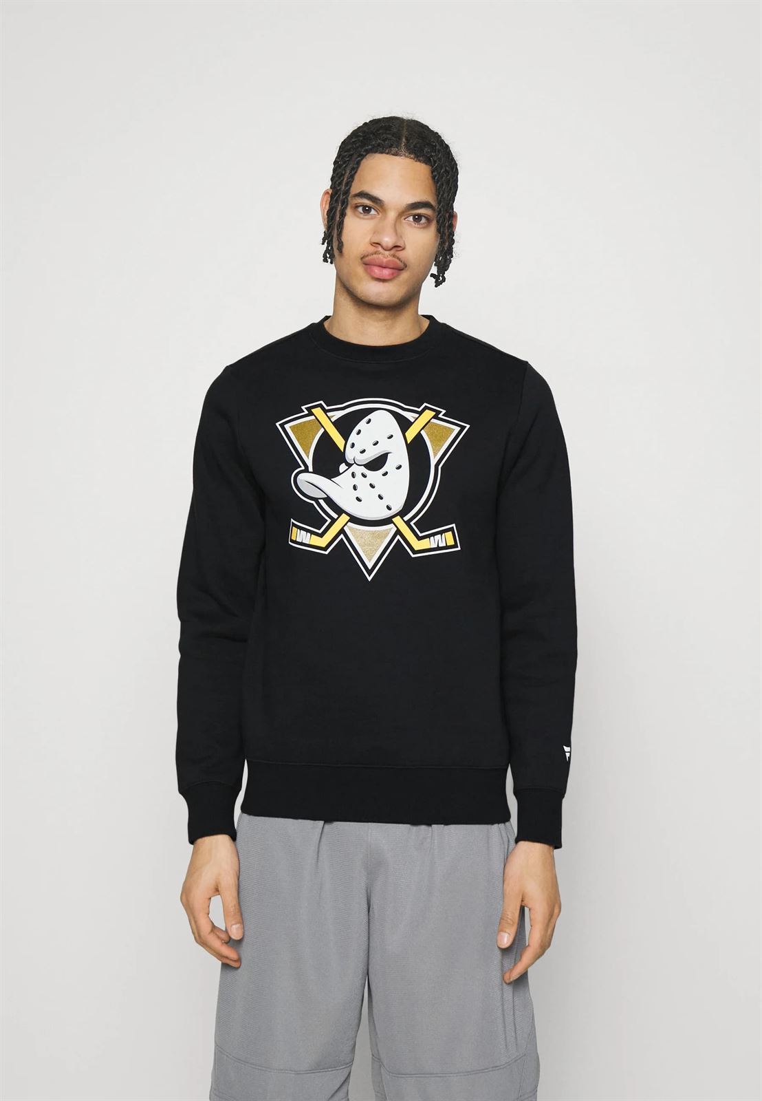 Sudadera sin capucha NHL Anaheim Ducks black - Imagen 1