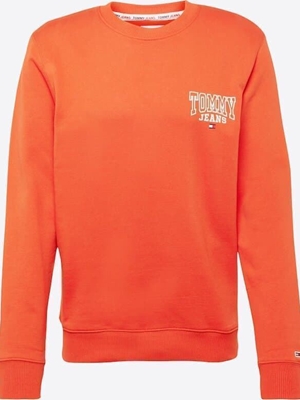 Sudadera sin capucha TOMMY JEANS DM0DM17157 XM4 naranja - Imagen 1
