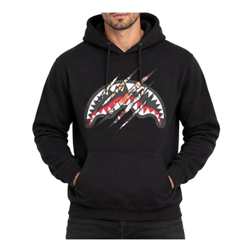 Sudadera Sprayground Scratched Regular SP961BLK - Imagen 1