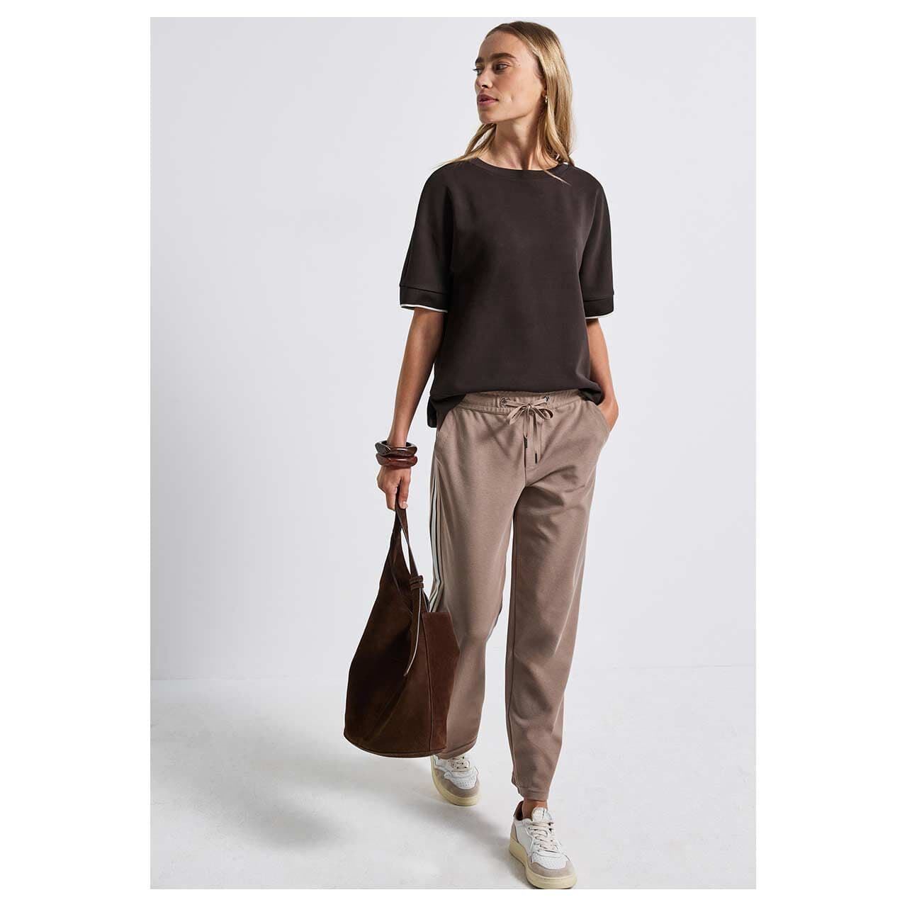 Sudadera Street One 323881 16866 Deep Roast - Imagen 2