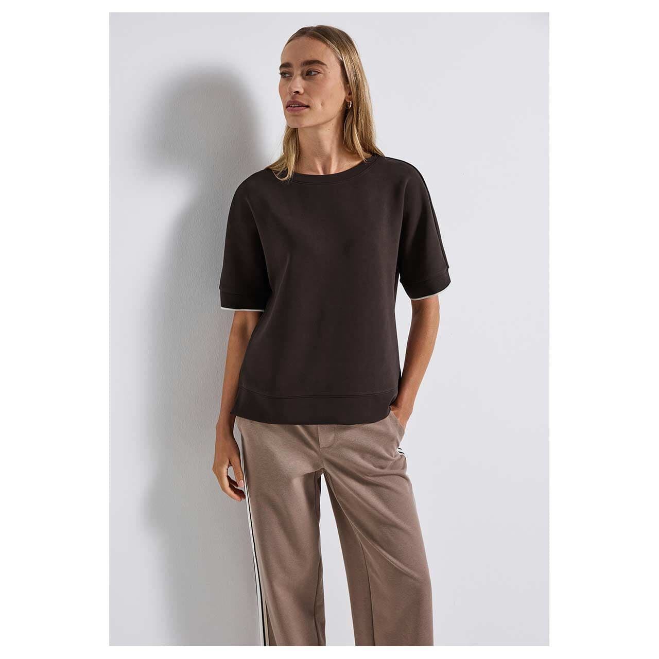 Sudadera Street One 323881 16866 Deep Roast - Imagen 3
