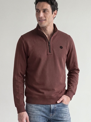 Sudadera Street One Maroon Brown 304040 17996 - Imagen 1
