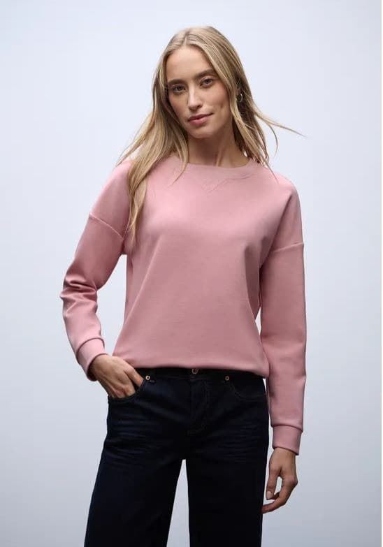 Sudadera Street One powder Pink 324171 16877 - Imagen 5