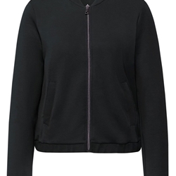 Sudadera Street One Silk Look Short Black 323841 10001 - Imagen 1