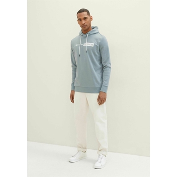 Sudadera Tom Tailor 1040834 27475 grey mint - Imagen 2