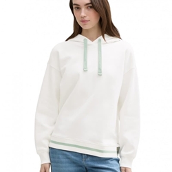 Sudadera TOM TAILOR 1045515 10332 white - Imagen 1