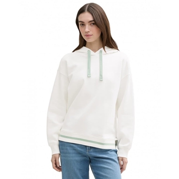 Sudadera TOM TAILOR 1045515 10332 white - Imagen 1
