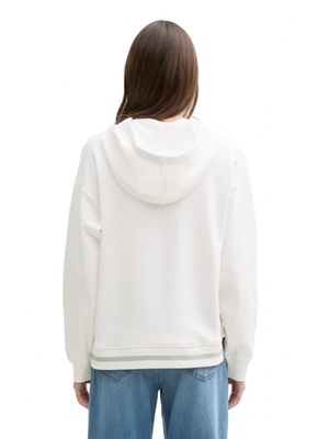 Sudadera TOM TAILOR 1045515 10332 white - Imagen 2