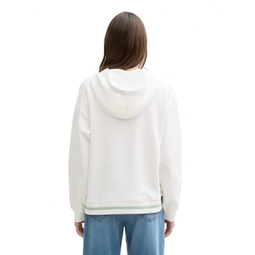 Sudadera TOM TAILOR 1045515 10332 white - Imagen 2