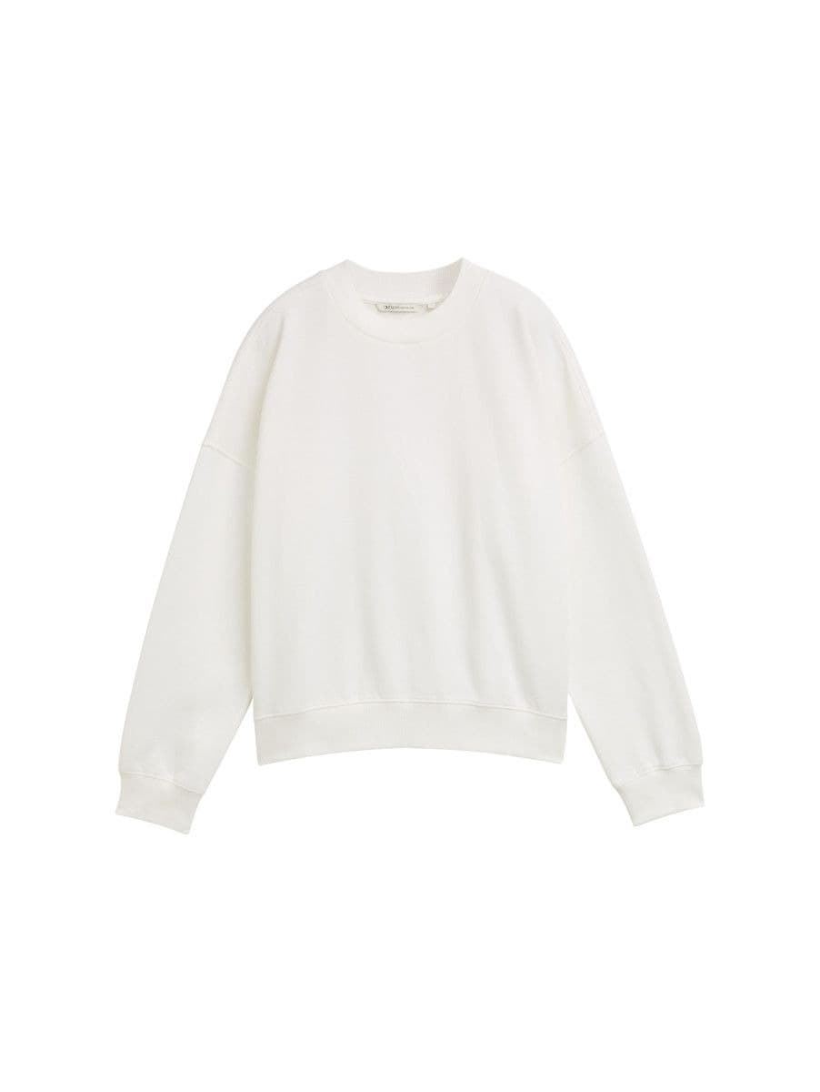 Sudadera TOM TAILOR 1048336 10332 off white - Imagen 5