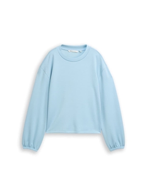 Sudadera TOM TAILOR 1050505 26298 calm cloud blue - Imagen 1