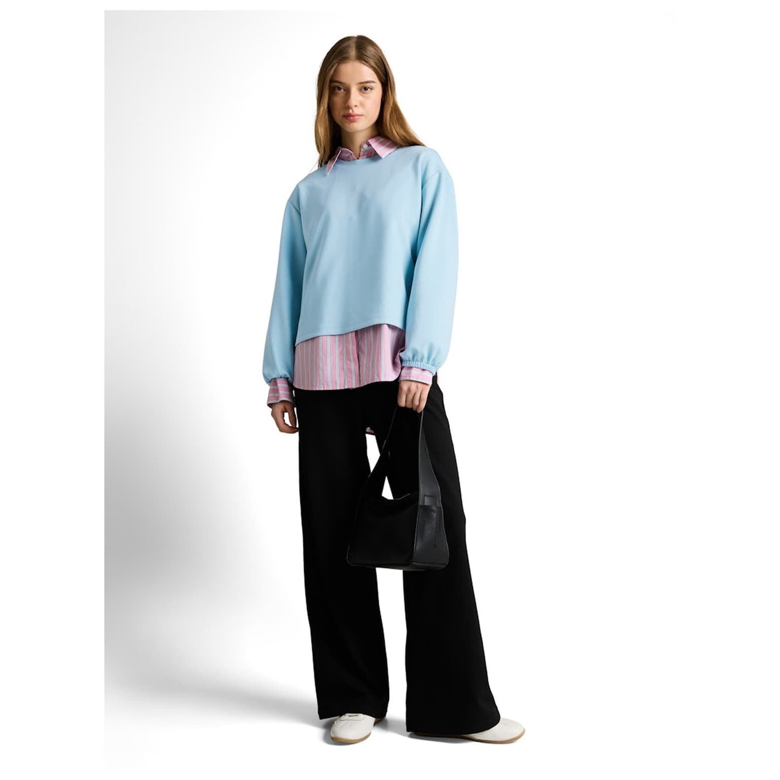 Sudadera TOM TAILOR 1050505 26298 calm cloud blue - Imagen 3