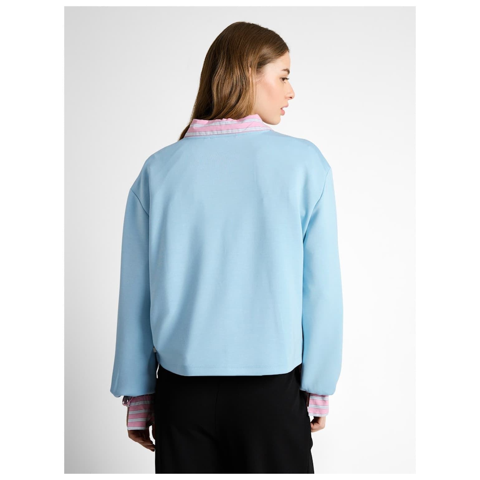 Sudadera TOM TAILOR 1050505 26298 calm cloud blue - Imagen 4