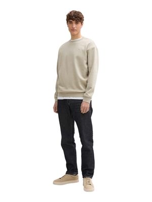 Sudadera Tom Tailor Beige Abbey Stone 1045957 35723 - Imagen 2