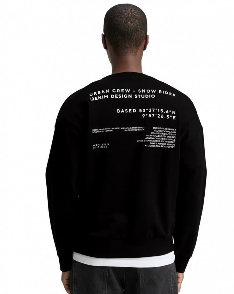 Sudadera Tom Tailor Black 1049003 29999 - Imagen 2