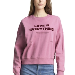 Sudadera Tom Tailor Crewneck Pink 14162 029 - Imagen 1