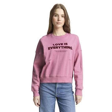 Sudadera Tom Tailor Crewneck Pink 14162 029 - Imagen 1