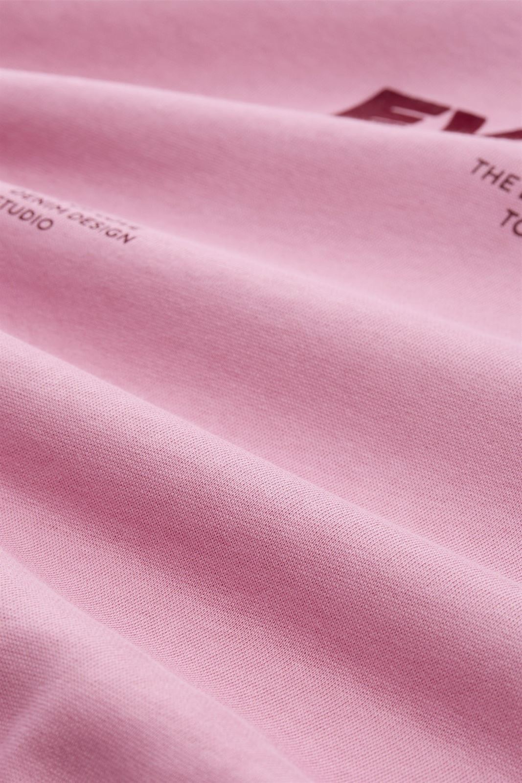 Sudadera Tom Tailor Crewneck Pink 14162 029 - Imagen 5