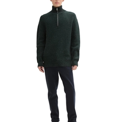 Sudadera Tom Tailor Green Colorful Neps - Imagen 2