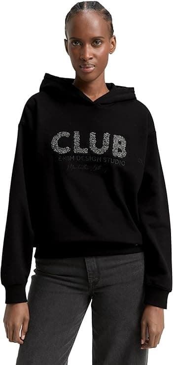 Sudadera Tom Tailor Hoodie with Glitter 1049050 14482 - Imagen 1