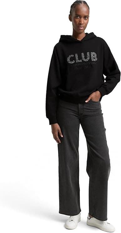 Sudadera Tom Tailor Hoodie with Glitter 1049050 14482 - Imagen 3