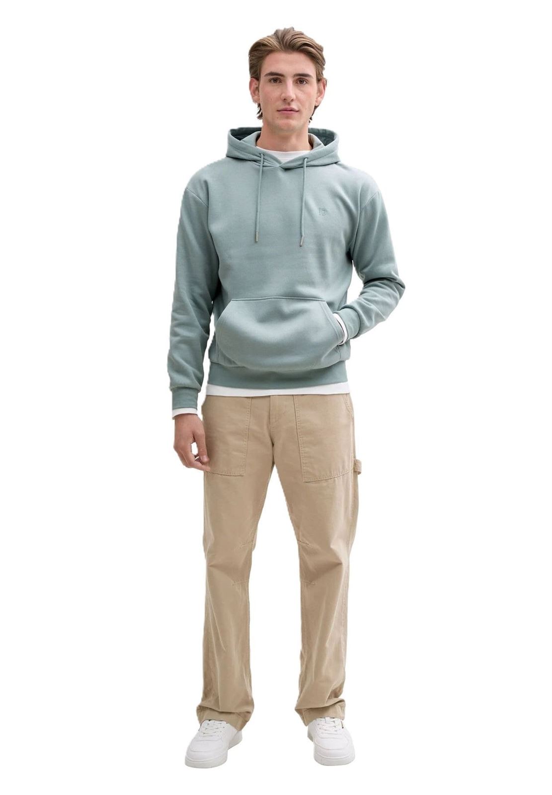 Sudadera Tom Tailor Light Ice Blue 045958 28129 - Imagen 2