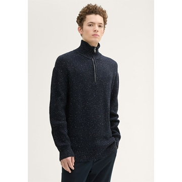 Sudadera Tom Tailor Navy Colorful Neps - Imagen 1
