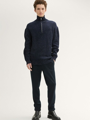 Sudadera Tom Tailor Navy Colorful Neps - Imagen 2