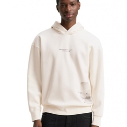 Sudadera Tom Tailor Relax Printed Wool White 1049005 12906 - Imagen 1