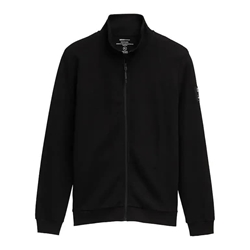 Sudadera Tom Tailor Stand up collar sweat jacket/Black 1045582 29999 - Imagen 1