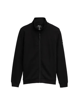 Sudadera Tom Tailor Stand up collar sweat jacket/Black 1045582 29999 - Imagen 1