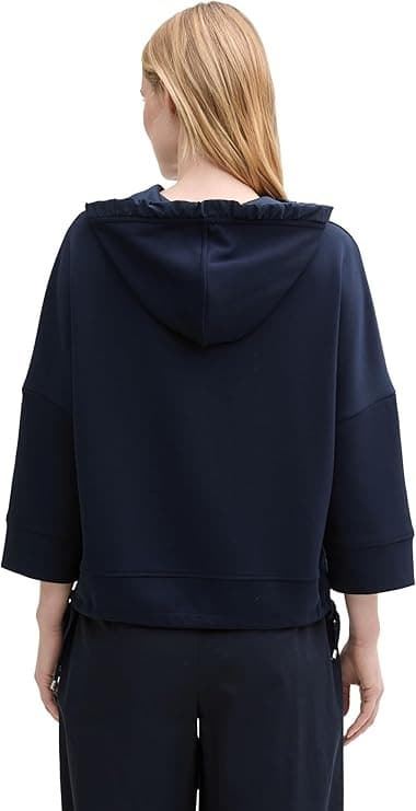 Sudadera Tom Tailor Sweatshirt hoodie 1045518 10668 - Imagen 2