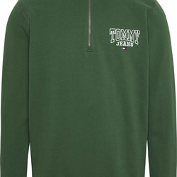 Sudadera TOMMY JEANS DM0DM167936 L2M collegiate green - Imagen 1
