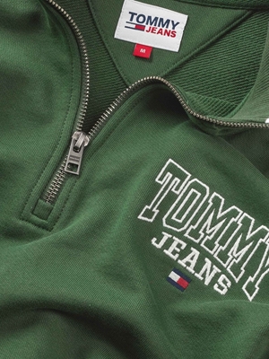 Sudadera TOMMY JEANS DM0DM167936 L2M collegiate green - Imagen 2