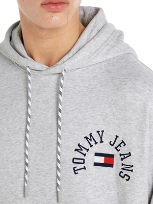 Sudadera Tommy Jeans DM0DM16805 PJ4 silver grey heather - Imagen 2