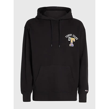 Sudadera TOMMY JEANS DM0DM16809 BDS black - Imagen 1