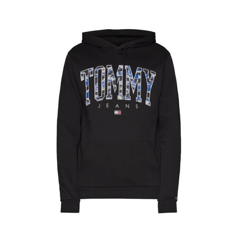 Sudadera Tommy Jeans DM0DM17810 BDS black - Imagen 1