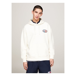 Sudadera Tommy Jeans DM0DM18639 YBH ancient white - Imagen 2