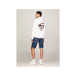 Sudadera Tommy Jeans DM0DM18647 YBH ancient white - Imagen 2