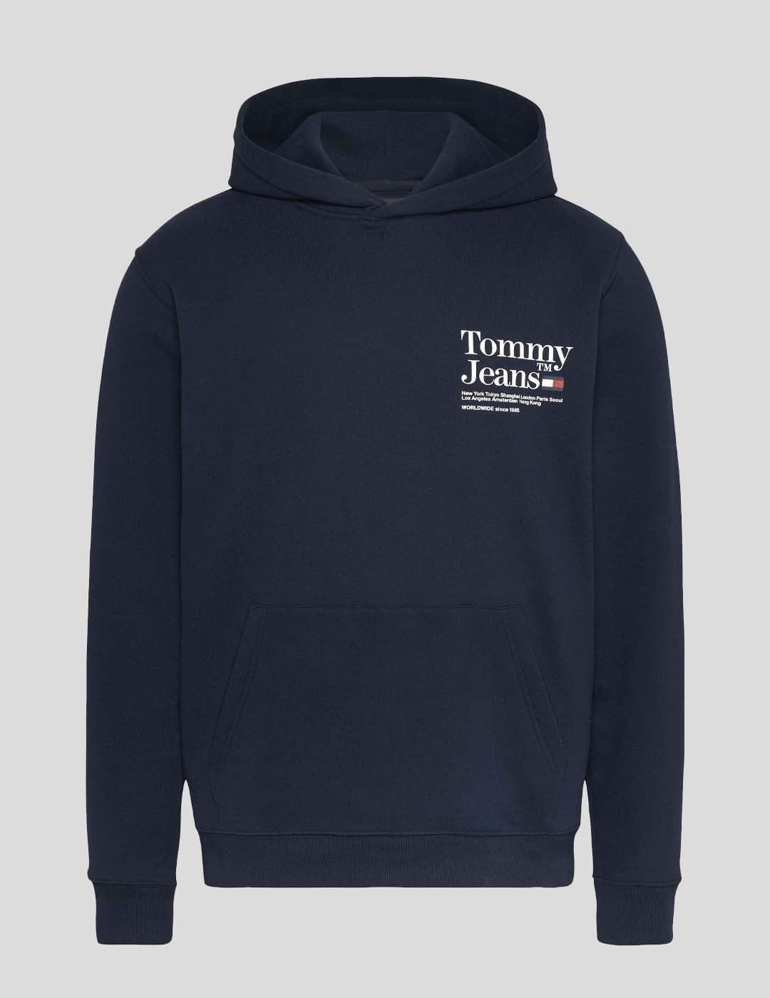 Sudadera Tommy Jeans DM0DM18860 C1G DARK NIGHT NAVY - Imagen 1