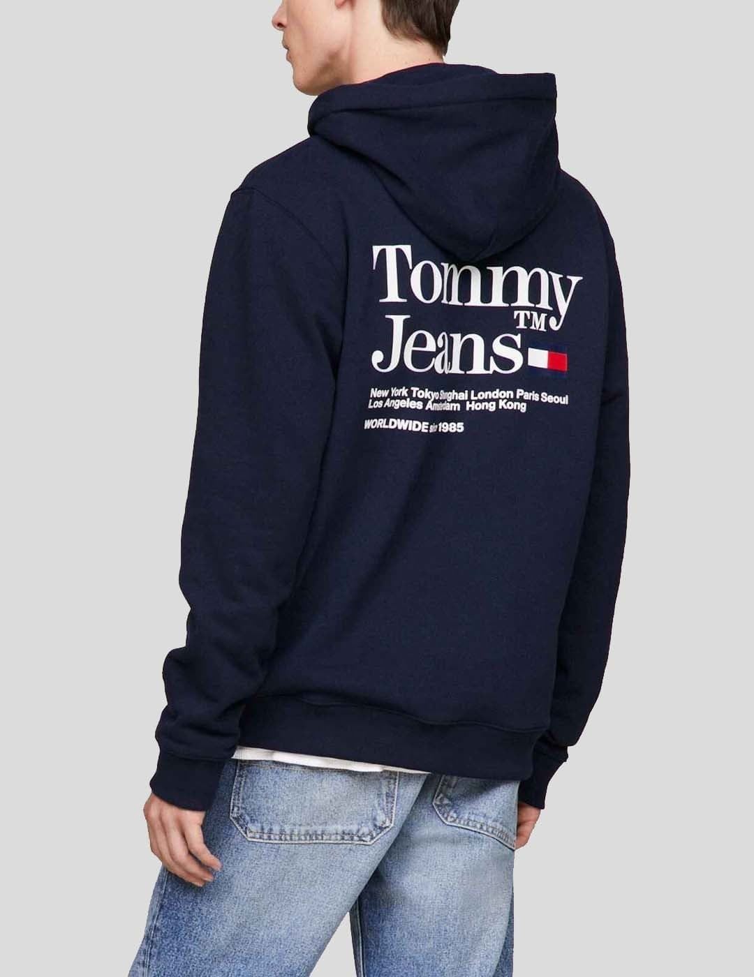 Sudadera Tommy Jeans DM0DM18860 C1G DARK NIGHT NAVY - Imagen 2