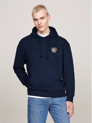 Sudadera Tommy Jeans DM0DM19762 C1G dark night navy - Imagen 2