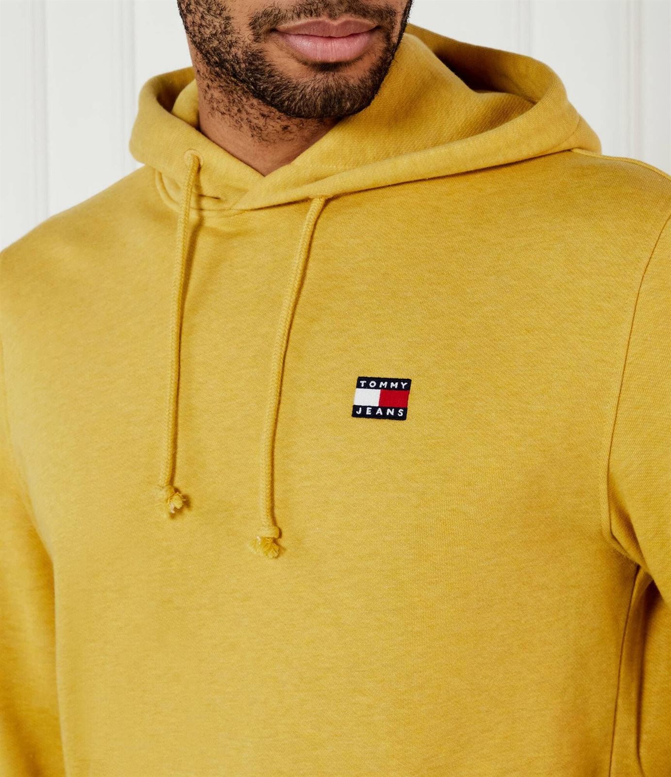 Sudadera Tommy Jeans DM0DM20258 ZK9 yellow - Imagen 4