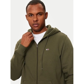 Sudadera Tommy Jeans DM0DM20743 M12 fatigue green - Imagen 2