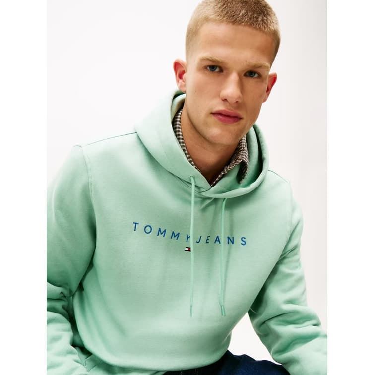 Sudadera TOMMY JEANS DM0DM20746 MAS cludy jade multi - Imagen 3