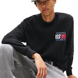 Sudadera TOMMY JEANS DM0DM22093 BDS BLACK - Imagen 2