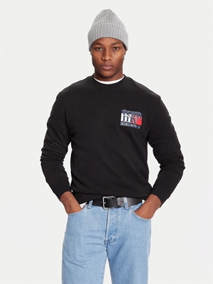 Sudadera TOMMY JEANS DM0DM22093 BDS BLACK - Imagen 1