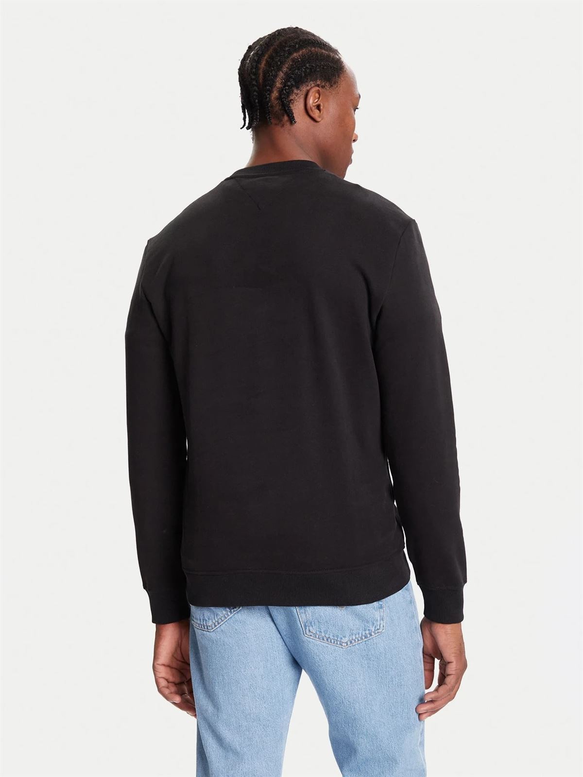 Sudadera TOMMY JEANS DM0DM22093 BDS BLACK - Imagen 3